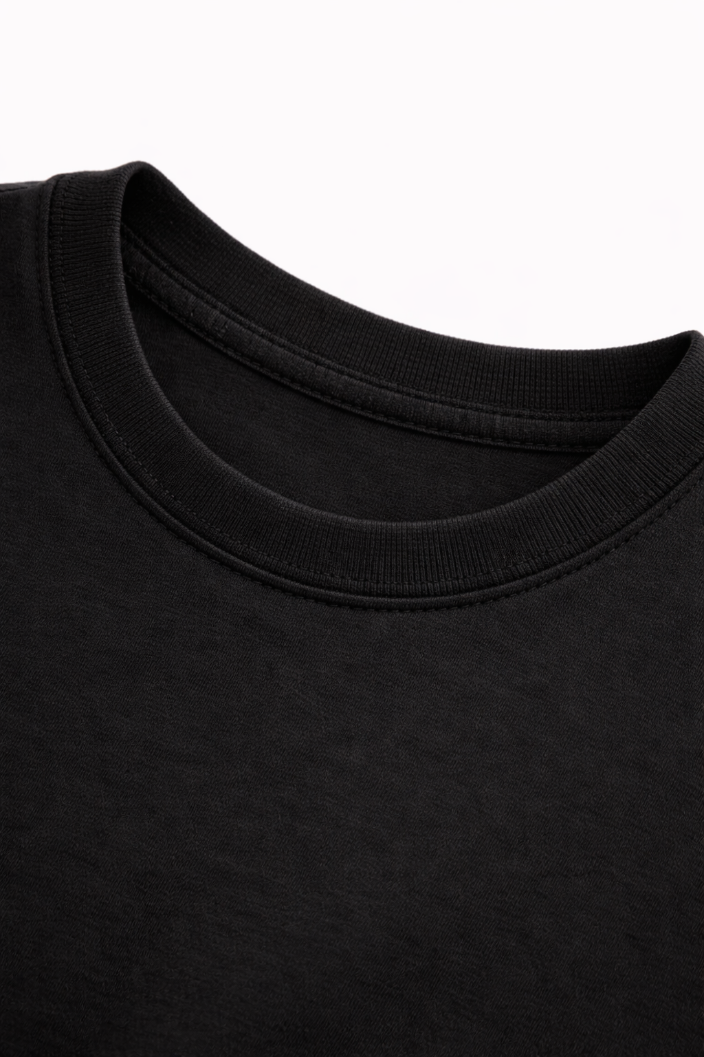 Polo Básico Hombre Regular - Negro / Blanco