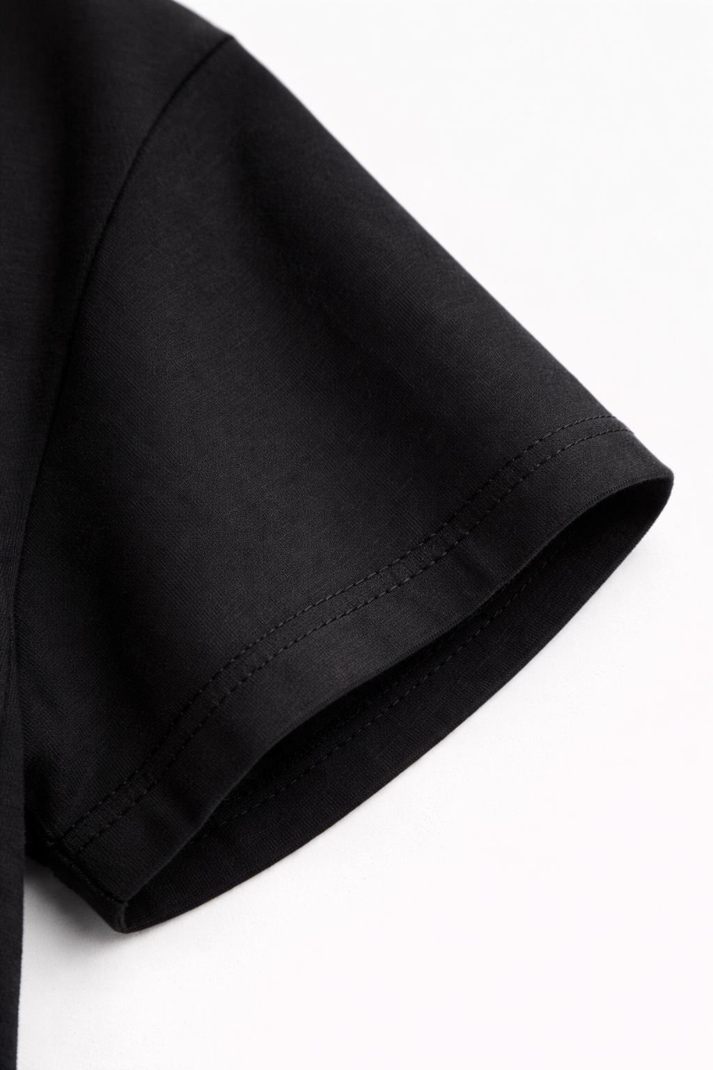 Polo Básico Hombre Regular - Negro / Blanco